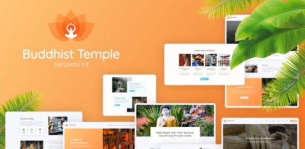 Great Lotus – Buddhist Temple Template Kit